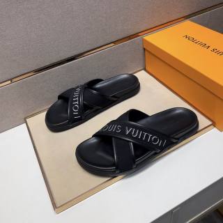 2025.06.17 Super Perfect LV Men Slippers size38-46 3897